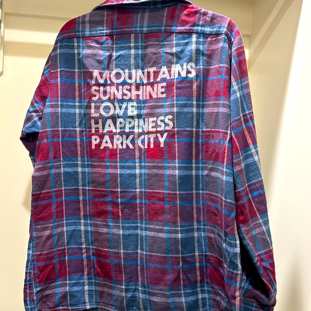 Oversized flannel